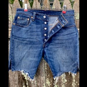 Levi’s 501s Cutoff Denim Shorts
